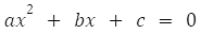 equação quadrática